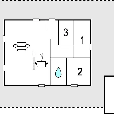 Three-bedroom In *